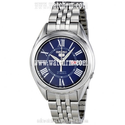 Seiko 5 Automatic Blue Dial Stainless Steel Men's Watch SNKL31