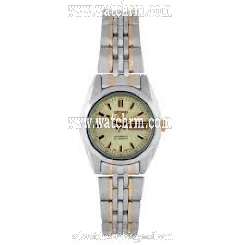 Seiko 5 Automatic Gold Dial Two-tone Ladies Watch SYMA37K