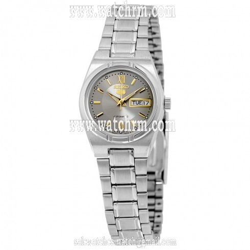 Seiko 5 Silver Dial Automatic Ladies Watch SYM703