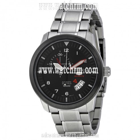 Seiko 5 Black Dial Stainless Steel Men's Watch SSA207K1