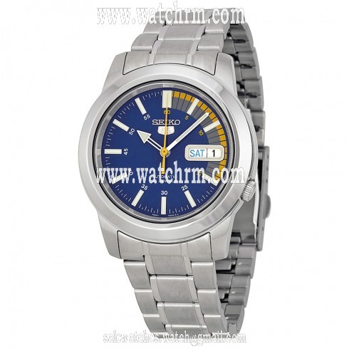 Seiko 5 Blue Automatic Men's Watch SNKK27