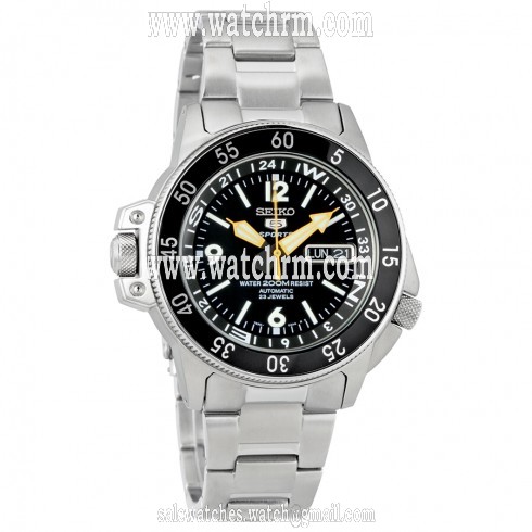 Seiko 5 Sport Black Dial Men's Watch SKZ211K1