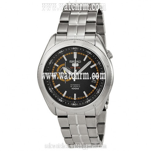 Seiko 5 Sports Green Dial Stainless Steel Men's Watch SSA063