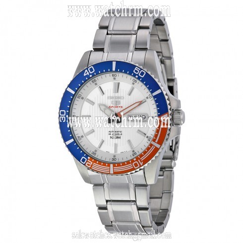 Seiko Automatic Silver Dial Stainless Steel Men's Watch SRP549