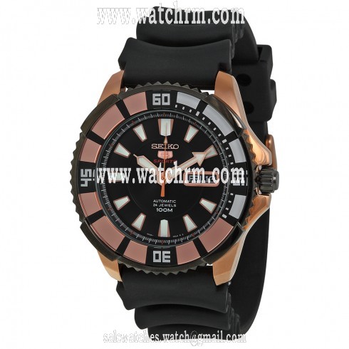 Seiko Black Dial Men's Watch SRP210K1