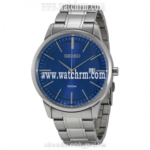Seiko Blue Dial Stainless Steel Men's Watch SGEH15P1