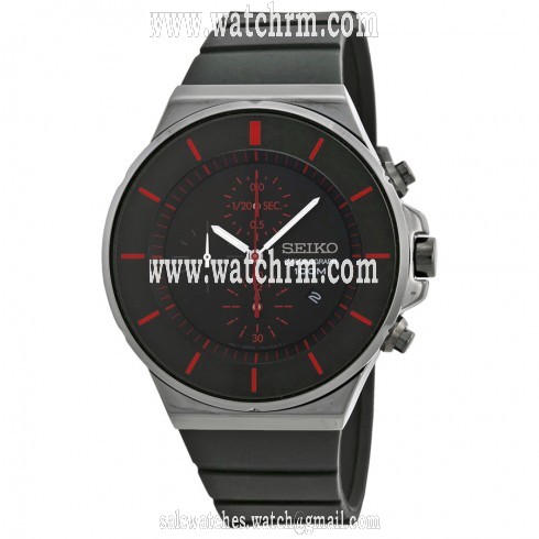 Seiko Chronograph Black Dial Men's Watch SNDD61