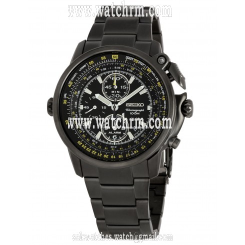 Seiko Chronograph Pilot Men's Watch SNAB69P1