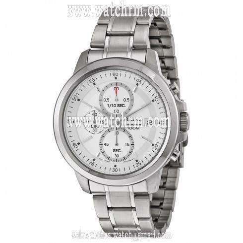 Seiko Chronograph Silver Dial Men's Watch SKS441