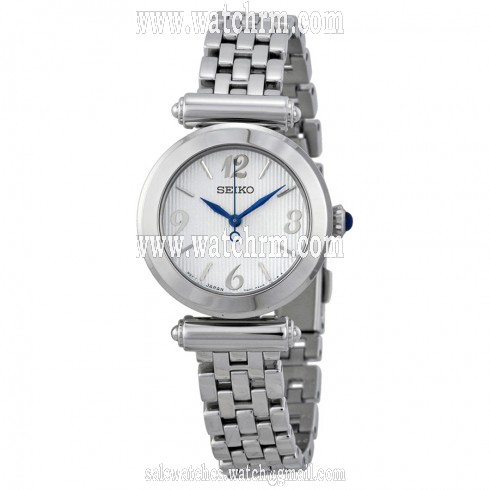 Seiko Classic Silver Dial Stainless Steel Ladies Watch SRZ403P1