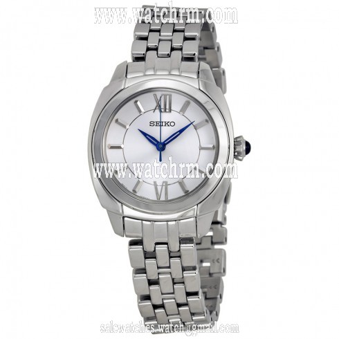 Seiko Classic Silver Dial Stainless Steel Ladies Watch SRZ425P1