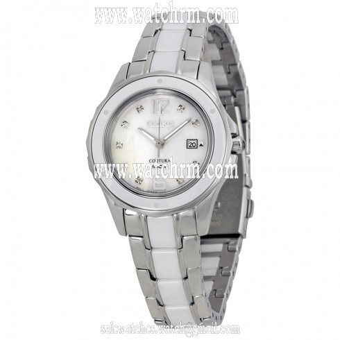 Seiko Coutura White Dial Two-Tone Stainless Steel SXDE85