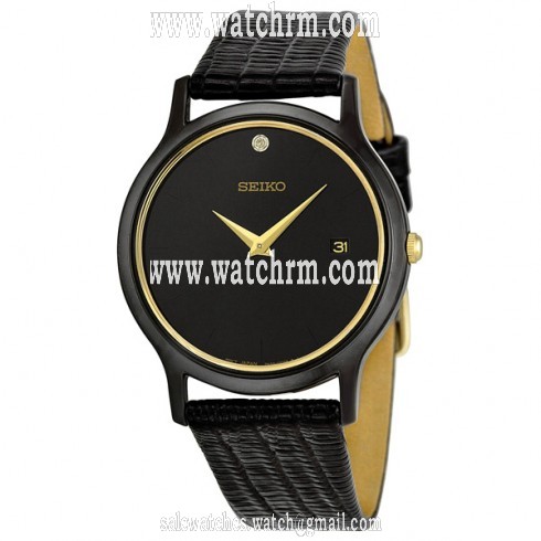 Seiko Diamond Titanium Carbide Men's Watch SKP333