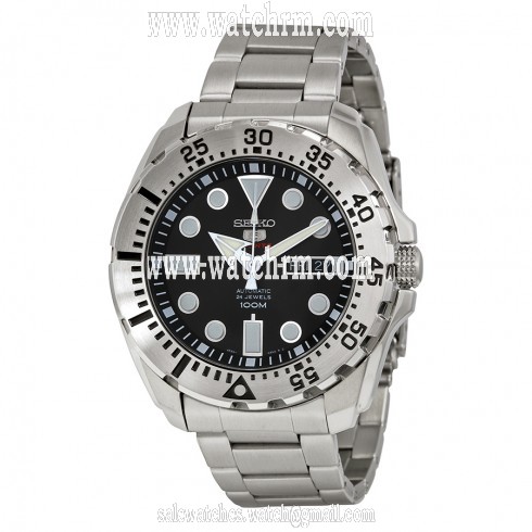 Seiko Diver Automatic Black Dial Stainless Steel Men's Watch SRP599K1S