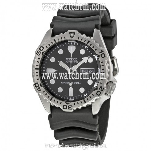 Seiko Diver Black Dial Automatic Men's Watch SKX171
