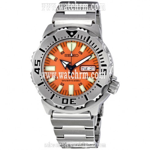 Seiko Diver Steel Orange Men's Watch SKX781