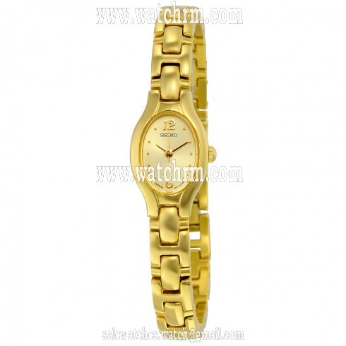 Seiko Dress Gold-tone Ladies Watch SXGJ72