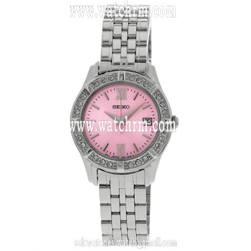 Seiko Dress Quartz Stainless Steel Ladies Watch SXDE47