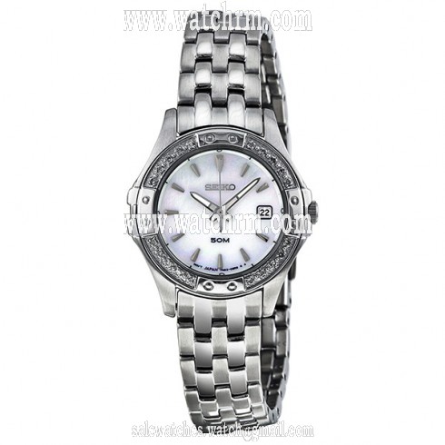 Seiko Le Grand Sport Diamond Mother of Pearl Dial Ladies Watch SXDE83
