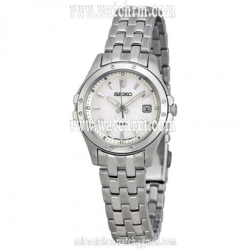 Seiko Le Grand Sport Mother of Pearl Dial Stainless Steel Ladies Watch SXDE09
