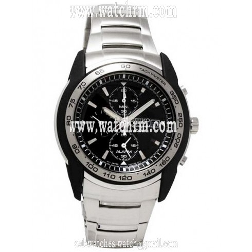 Seiko Motor Sports Chronograph Alarm Men's Watch SNAB95P1