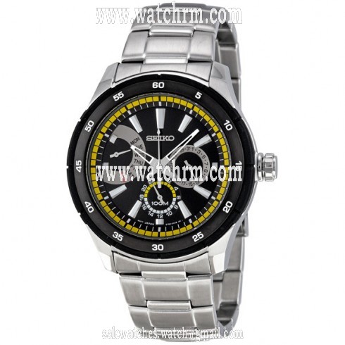 Seiko Multi-Function Quartz Stainless Steel Men's Watch SNT023P1