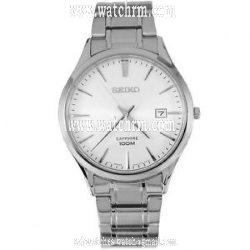 Seiko Neo Classic Silver Dial Stainless Steel Men's Watch SGEG93