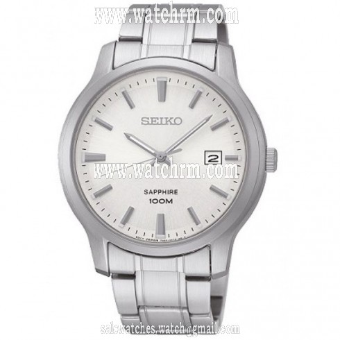 Seiko Neo Classic White Dial Stainless Steel Men's Watch SGEH39