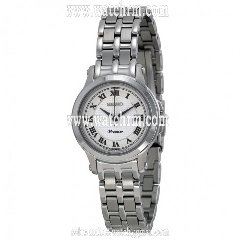 Seiko Premier Stainless Steel Ladies Watch SXDE01