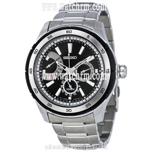 Seiko Retrograde Day Indicator Men's Watch  SNT019P1