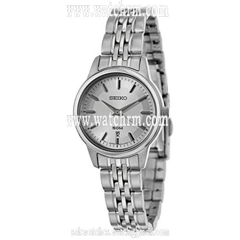 Seiko Silver Dial Stainless Steel Ladies Watch SUR899
