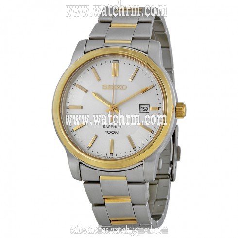 Seiko Silver Dial Stainless Steel Men's Watch SGEH06P1