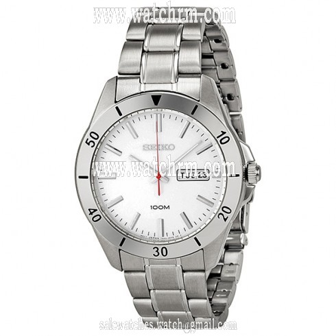 Seiko Silver Dial Stainless Steel Men's Watch SGGA73