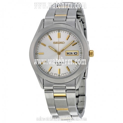 Seiko Silver Dial Titanium Men's Watch SGG603