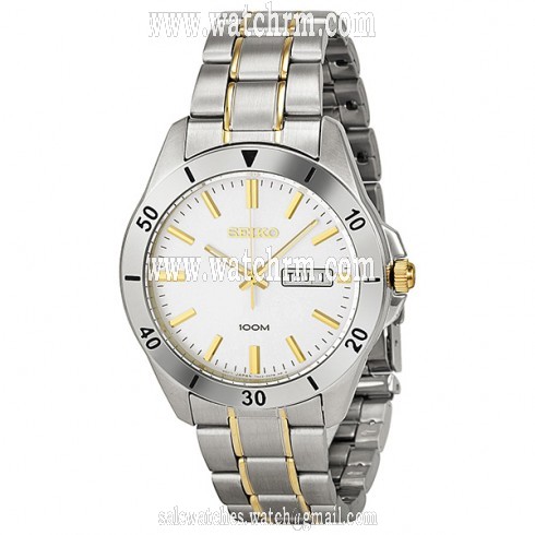 Seiko Silver Dial Two-tone Stainless Steel Men's Watch SGGA81