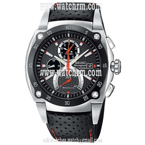 Seiko Sportura Retrograde Chronograph Men's Watch SPC003