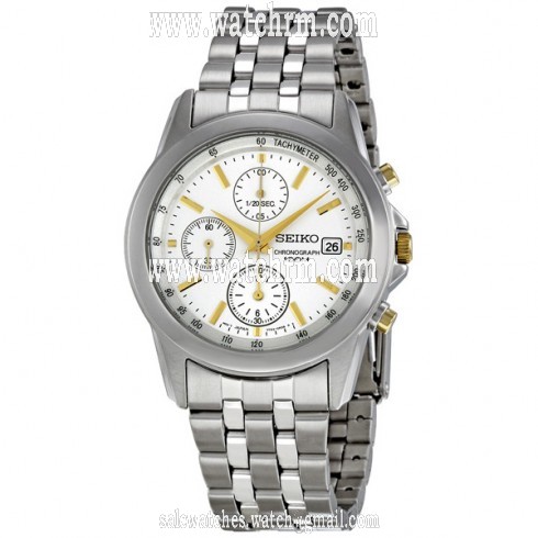 Seiko Stainless Steel Chronograph Men's Watch SNDC11