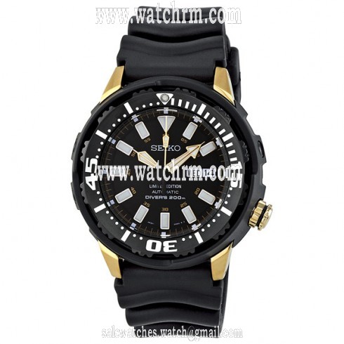Seiko Superior Black Limited Edition Men's Watch SRP234K1