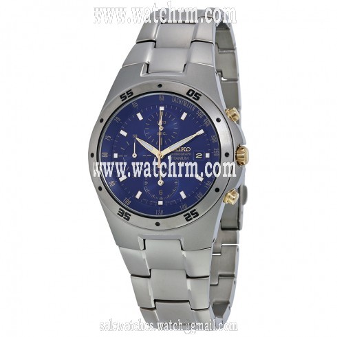 Seiko Titanium Chronograph Men's Watch SND449