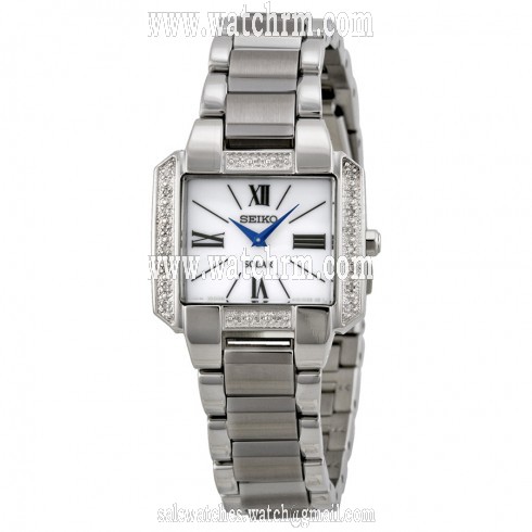 Seiko Tressia White Dial Stainless Steel Ladies Watch SUP237
