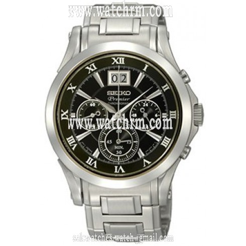 Seiko Twin Date Chronograph Men's Watch SPC057