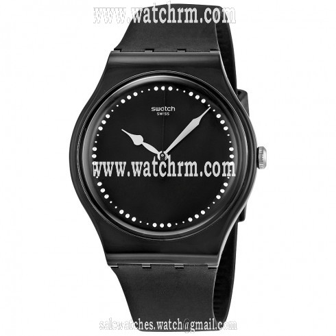 Swatch Alcala Black Dial Unisex Casual Watch SUOB131