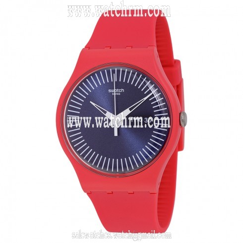 Swatch Berry Rail Black Dial Unisex Watch SUOP702