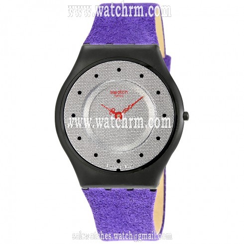 Swatch Honeycomb Silver Dial Ladies Casual Watch SFB144