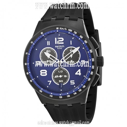 Swatch Nitespeed Blue Dial Unisex Watch SUSB402