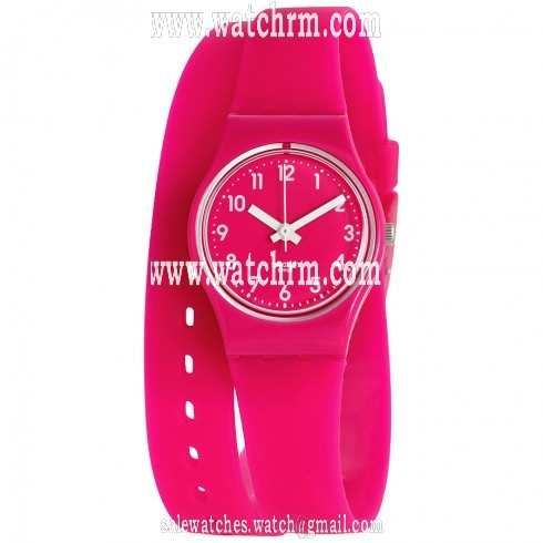 Swatch Pink Berry Plastic Ladies Watch LR123