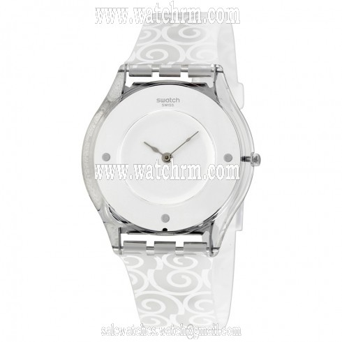 Swatch Schneehasi White Dial Ladies Casual Watch SFE101