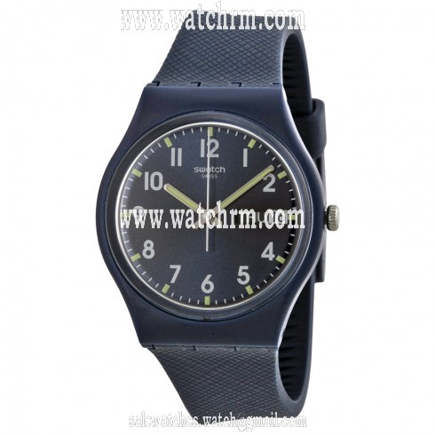 Swatch Sir Blue Blue Dial Blue Silicone Unusex Watch GN718