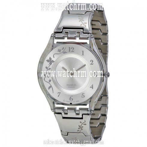 Swatch Skin Classic Climber Flowery Ladies Watch SFK300G