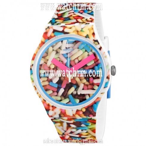 Swatch Sprinkled Unisex Watch SUOW705